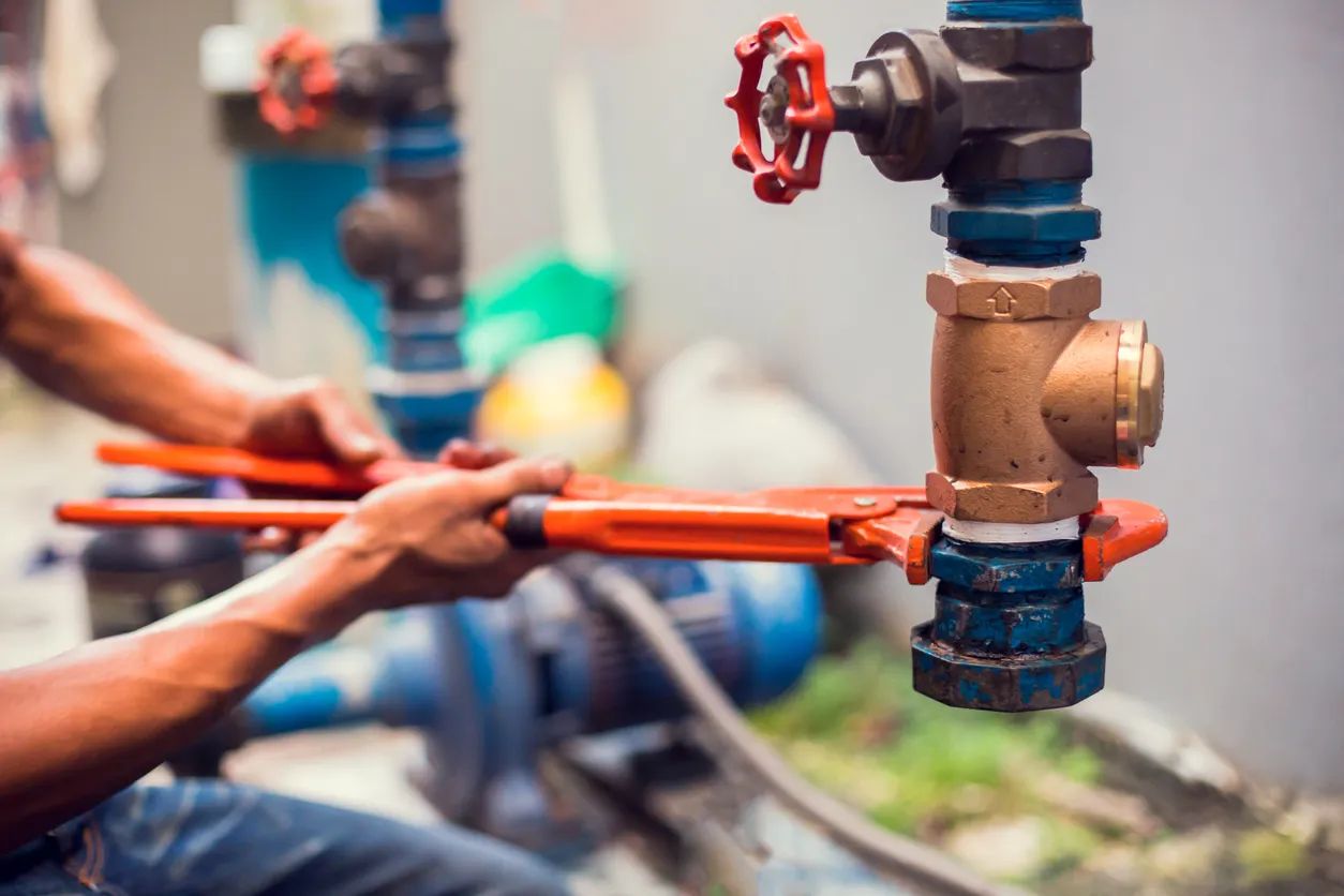 Commercial Plumbing service by a licensed plumbing professional
